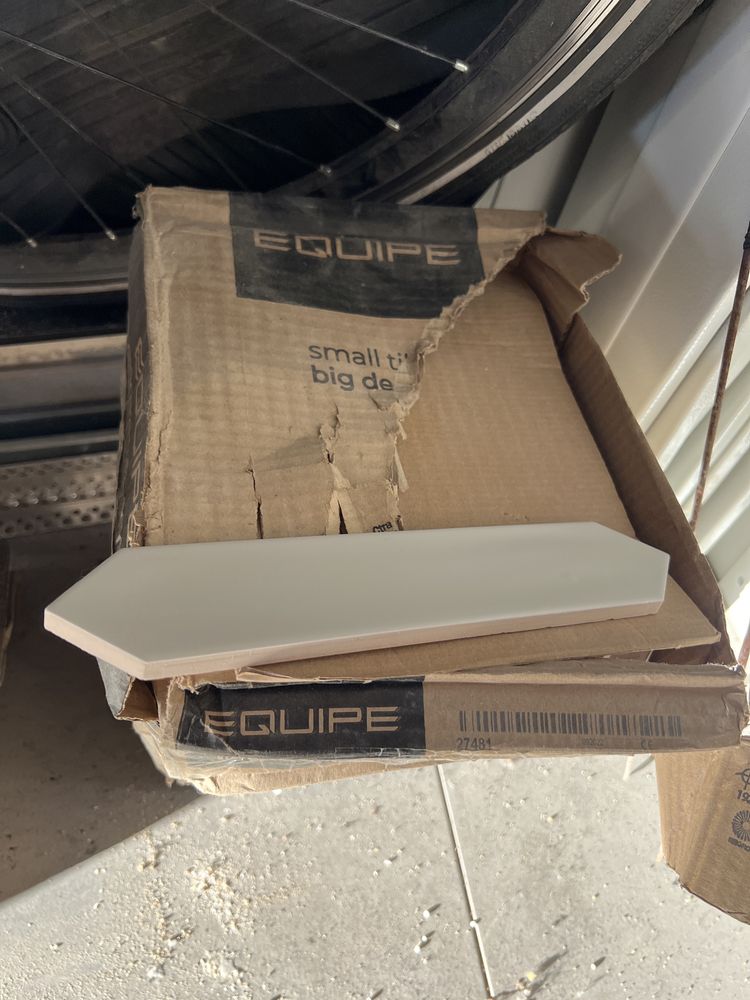 Płytki Equipe Lanse White NOWE