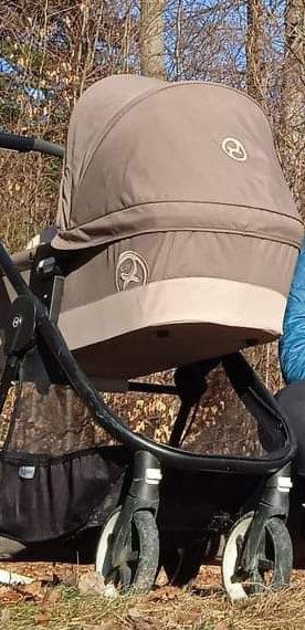 Wózek 2w1  Cybex Balios+adaptery+śpiwór+mufka