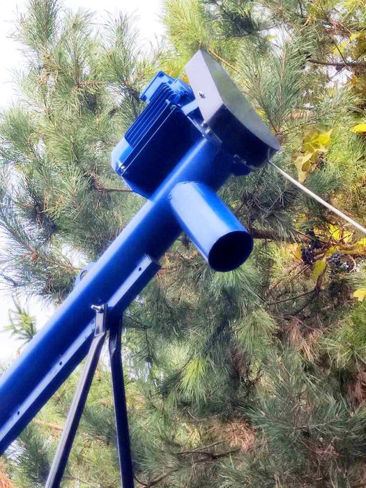 Шнековий навантажувач з підбирачем 159мм*8м. Транспортер. Конвеєр.Шнек