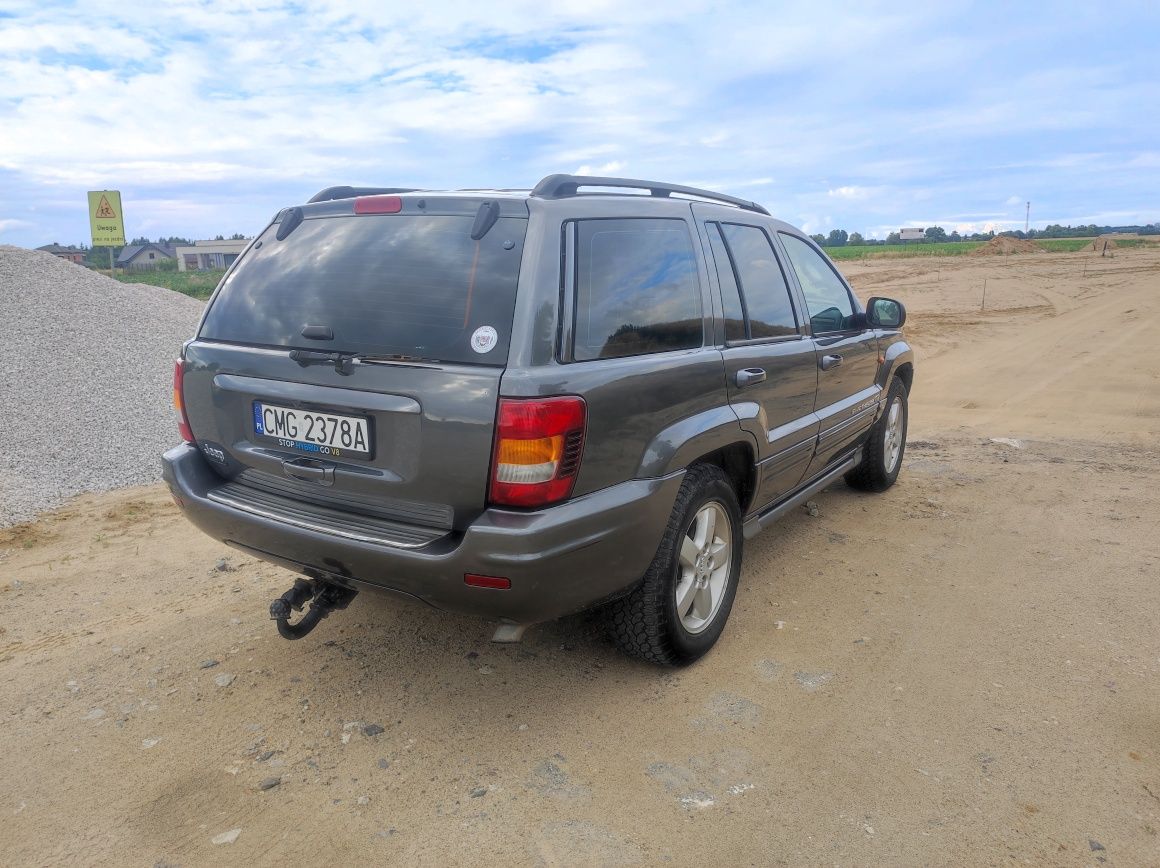 Jeep Grand Cherokee 4.7 H.O stan bdb Overland NAJBOGATSZA WERSJA