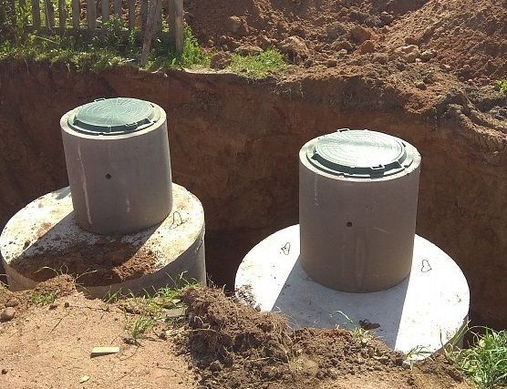 Септик без викачки, каналізація. Доставка, копка ями, монтаж.