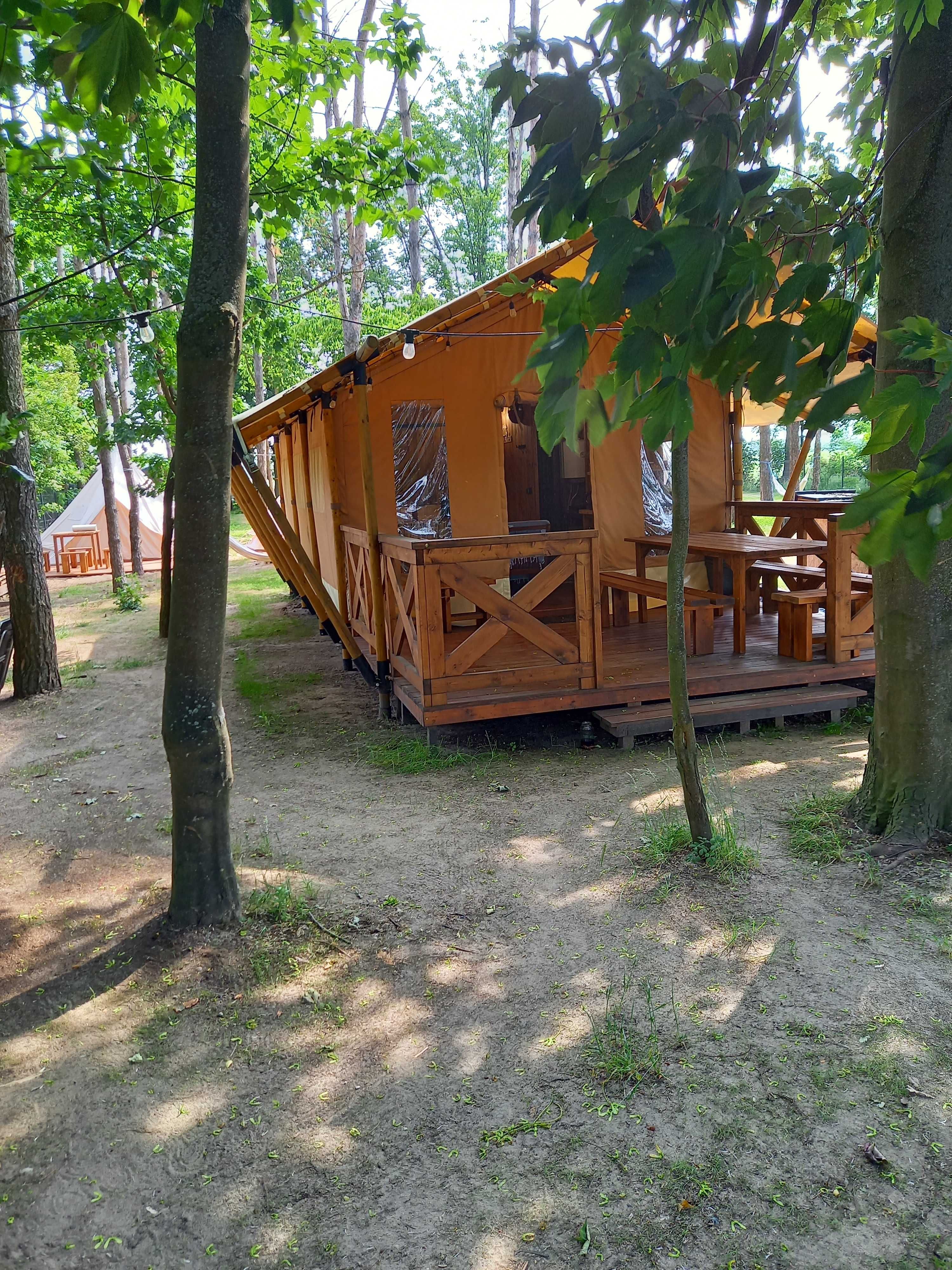 Apartament nad brzegiem jeziora, jacuzzi, sauna, pole biwakowe