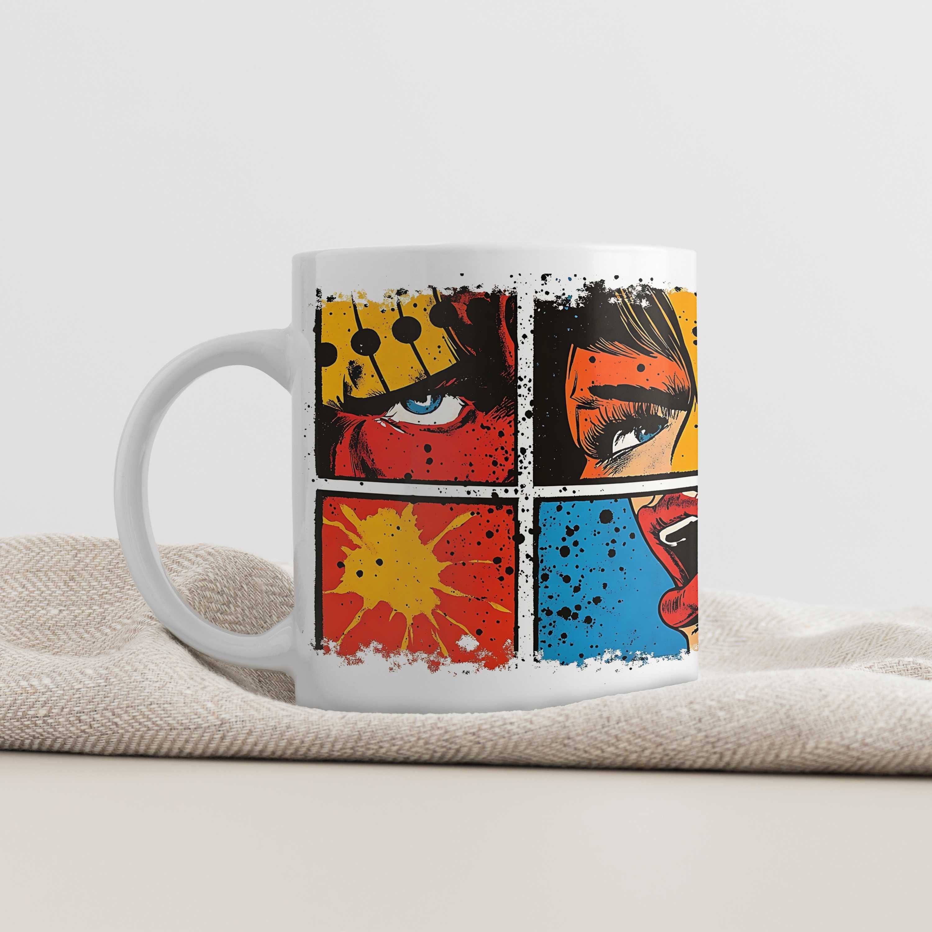 KUBEK RETRO POP – Poranek z Supermocą!