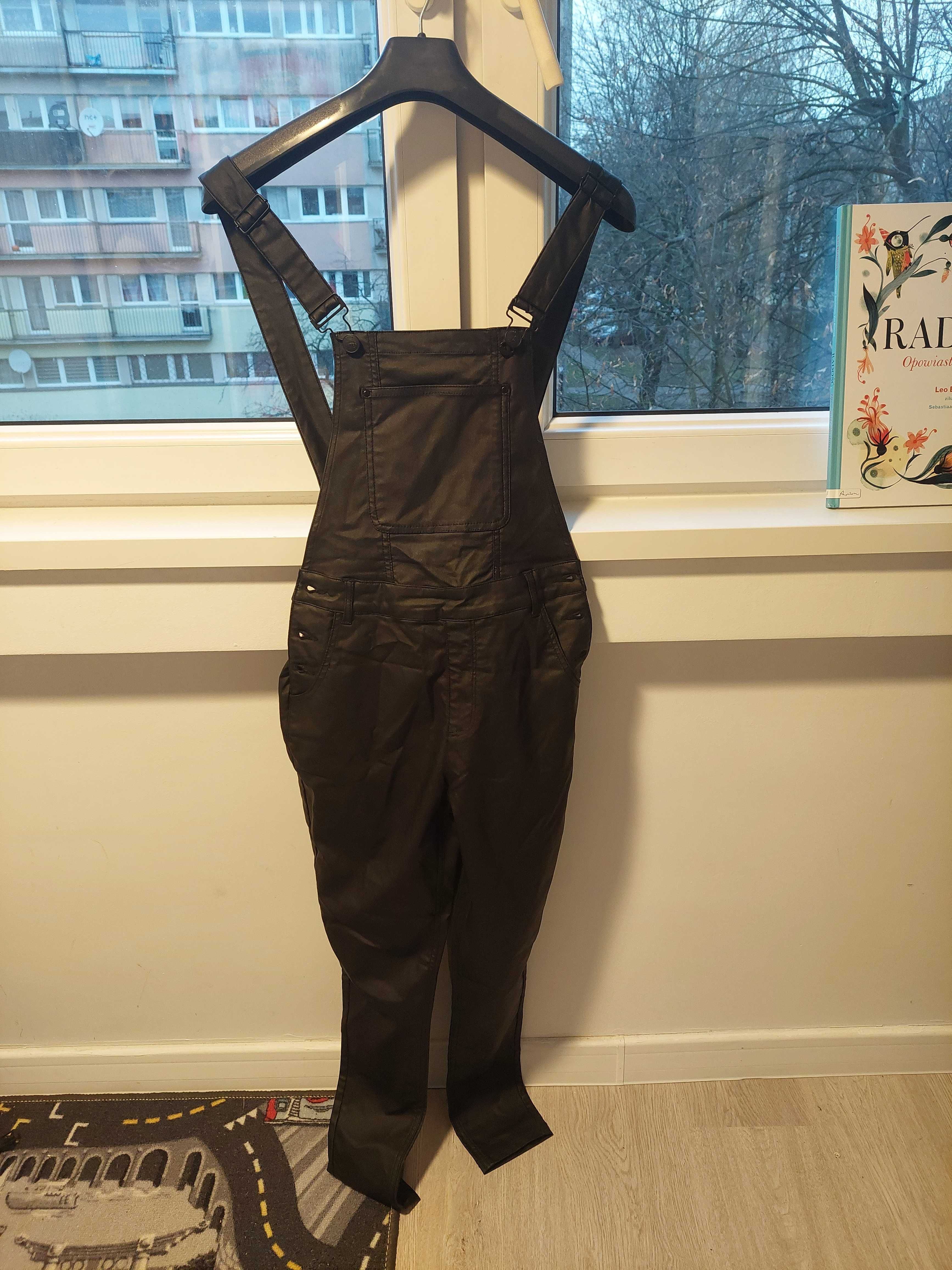 Skórzane ogrodniczki Cropp r. 38