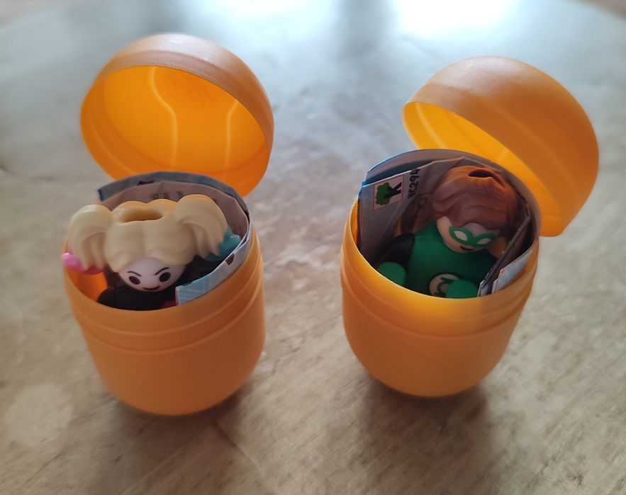 Kinder Playmobil Green Lantern Harley Quinn nowe