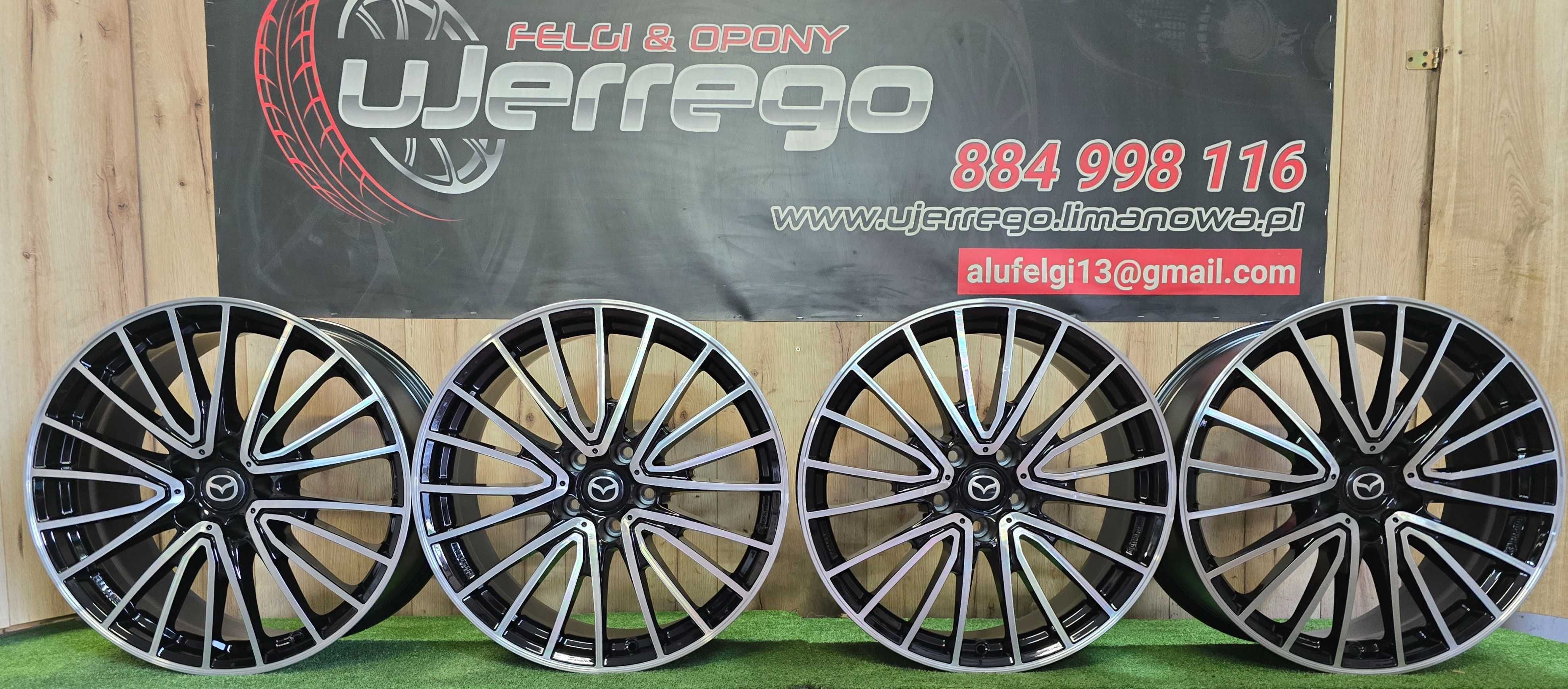 NOWE ALUFELGI MAZDA 19x5x114,3 -Mazda3,5,Cx30,Cx3,Cx5,Cx60,Cx7,Cx9,Mx5