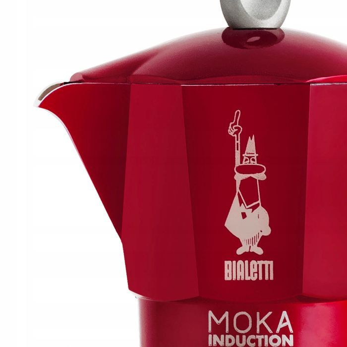 Kawiarka MOKA Induction II 2tz RED Bialetti indukcja