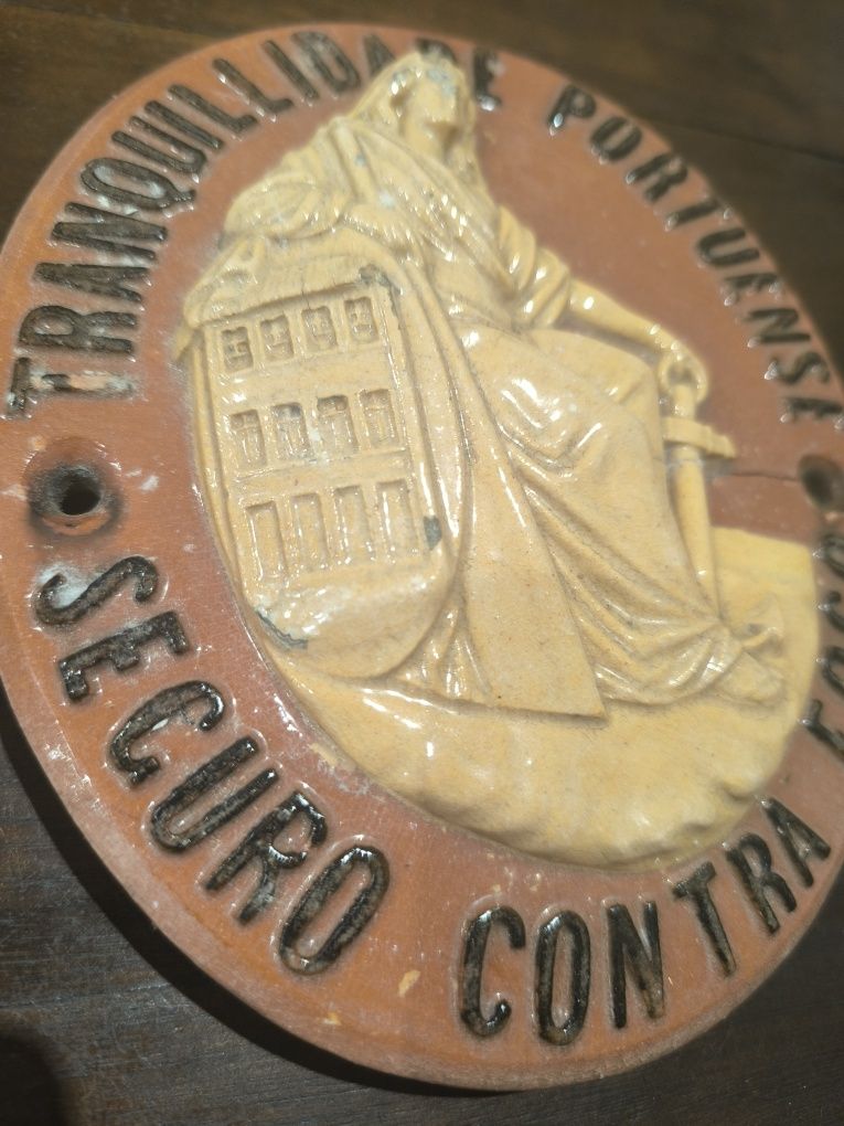 Placa Seguros Tranquilidade Portuenses