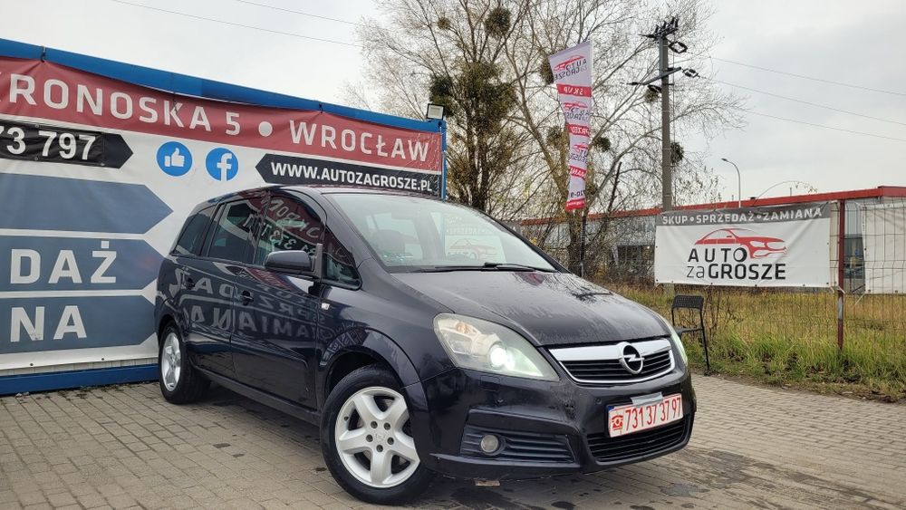 Opel Zafira 1.9 Diesel//7- Osobowy//Zdrowy//Alufelgi//Zamiana
