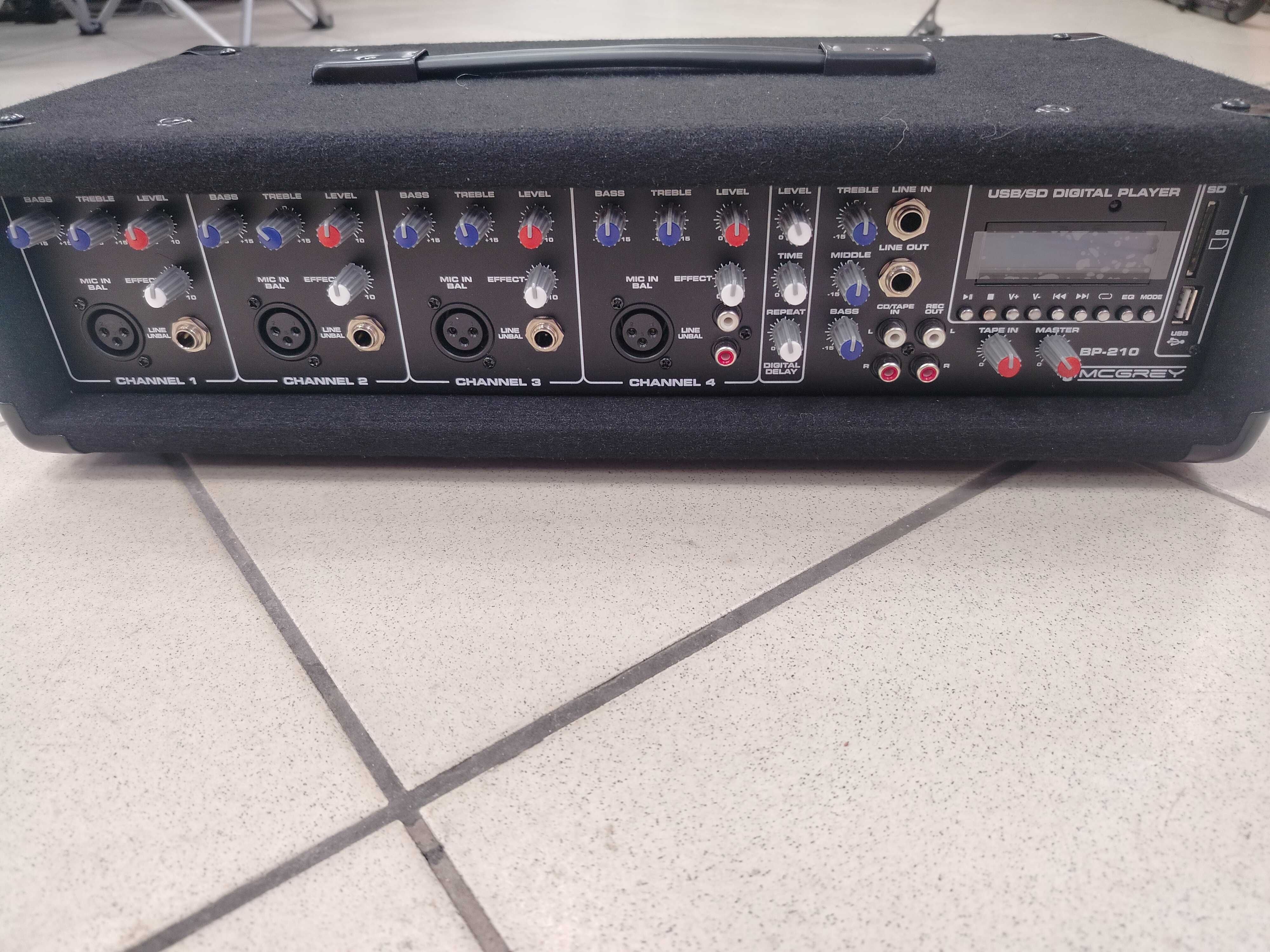 4 kanałowy mikser muzyczny McGrey BP-210