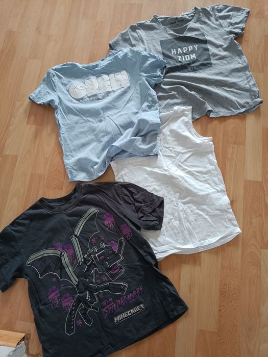 Zestaw ubrań dobre na rozmiar 140/146 chłopiec