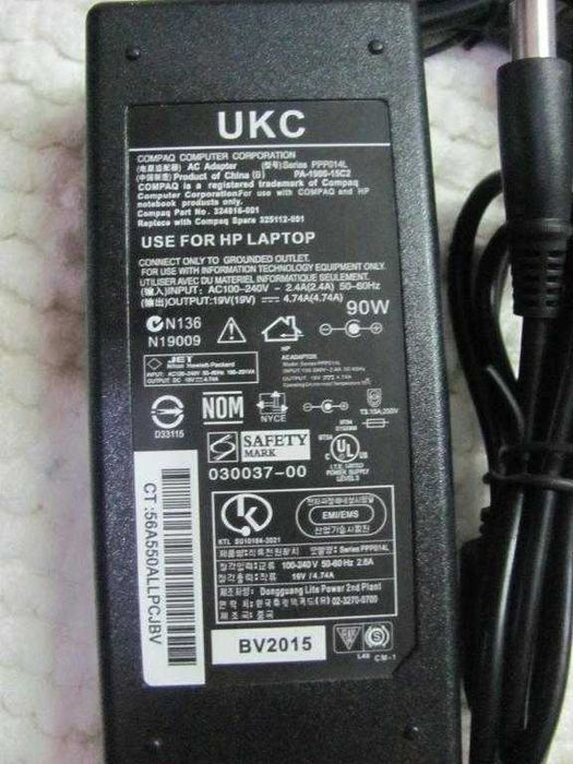 Блок зарядное для ноутбука 19V новый