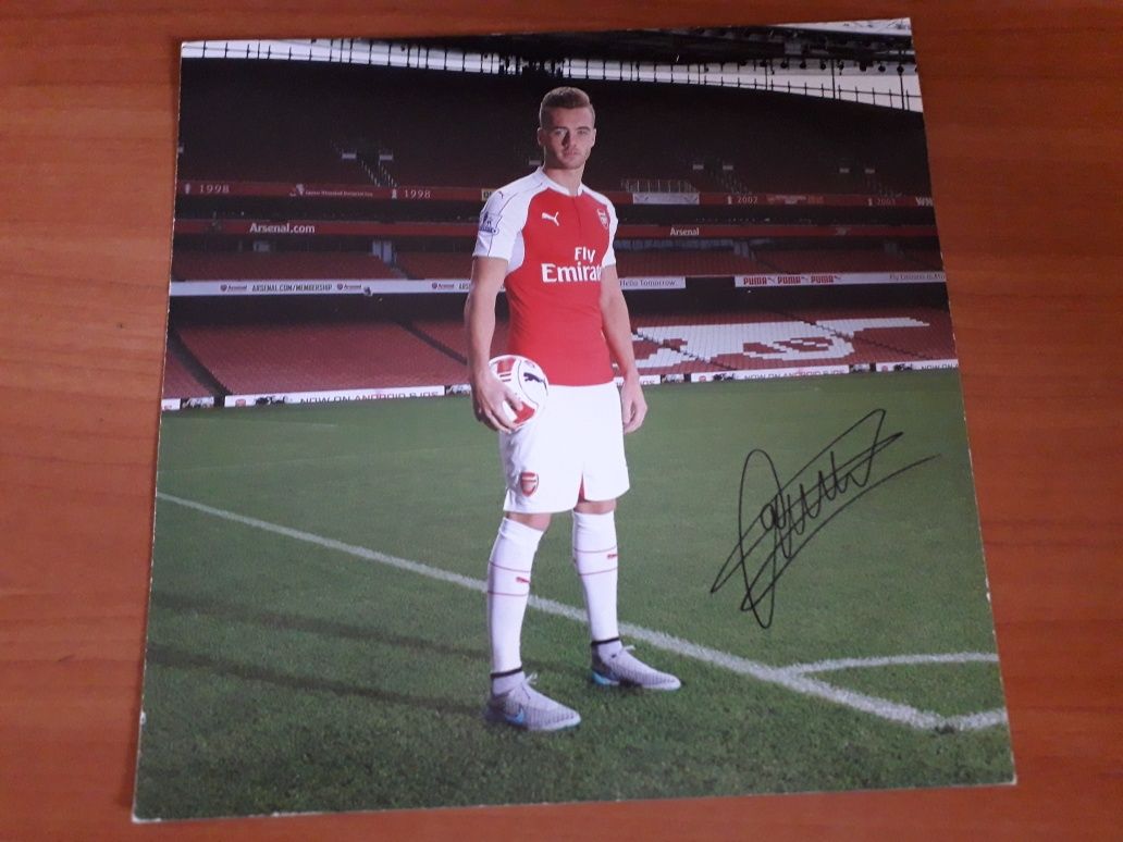 Autografy ARSENAL Gabriel,Alexis Sanchez,Chambers