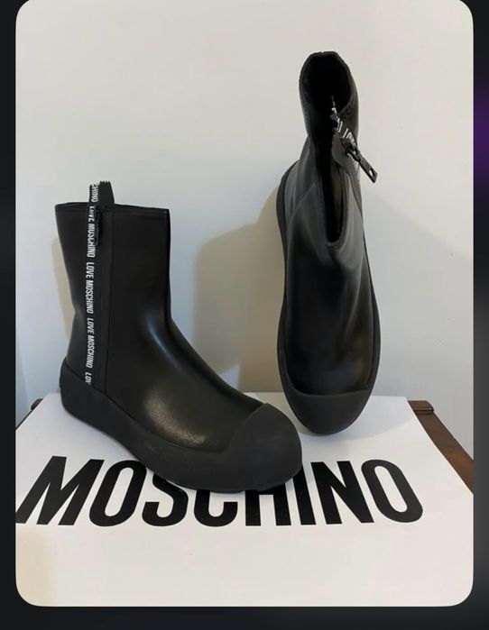 Love Moschino оригінал сапоги кеди кросівки напівчоботи козаки