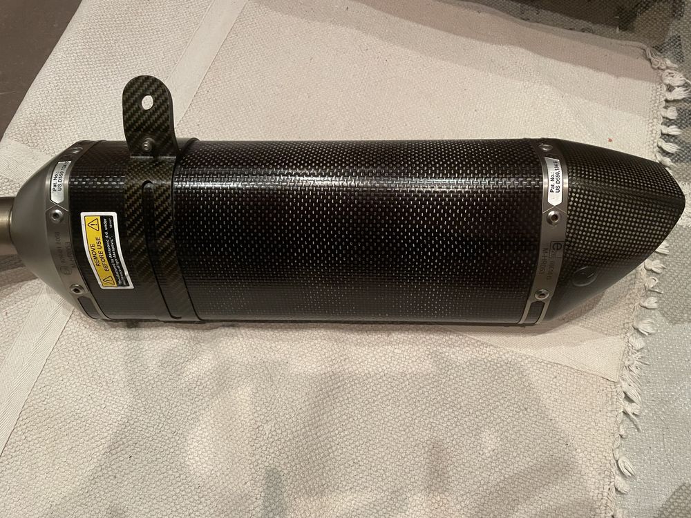 Vendo ponteira + coletor (Akrapovic/Arrow)