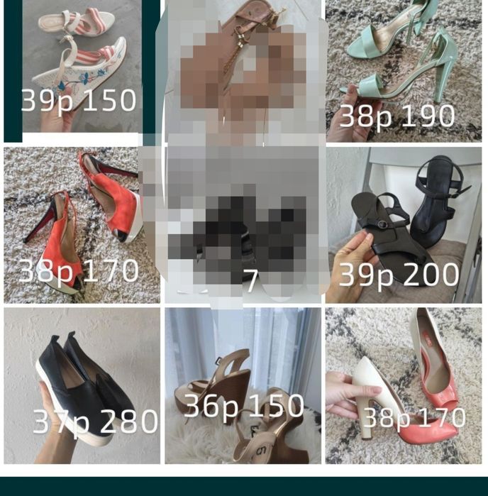 Босоніжки жіночі 37 36 38 39 туфлі на платформі сірі чорні сліпони