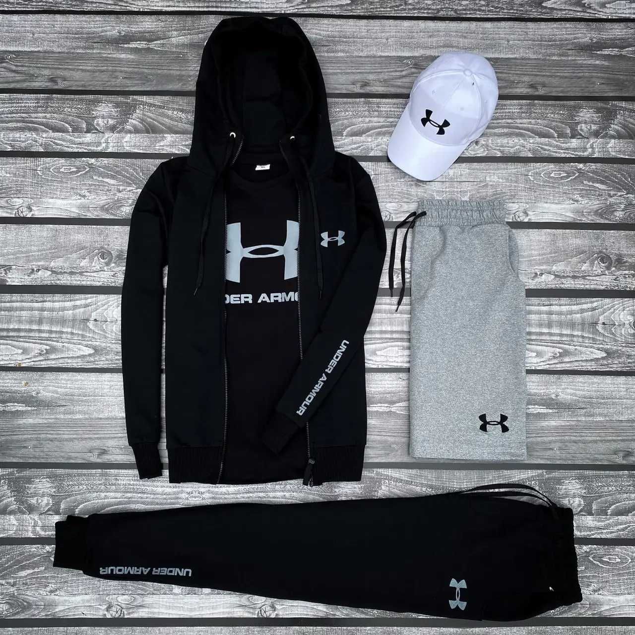 Спортивный костюм мужской Under Armour Кофта + Штаны весенний осенний