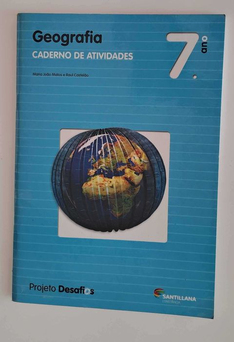 Cadernos de atividades e livros escolares 7ºano - vários livros