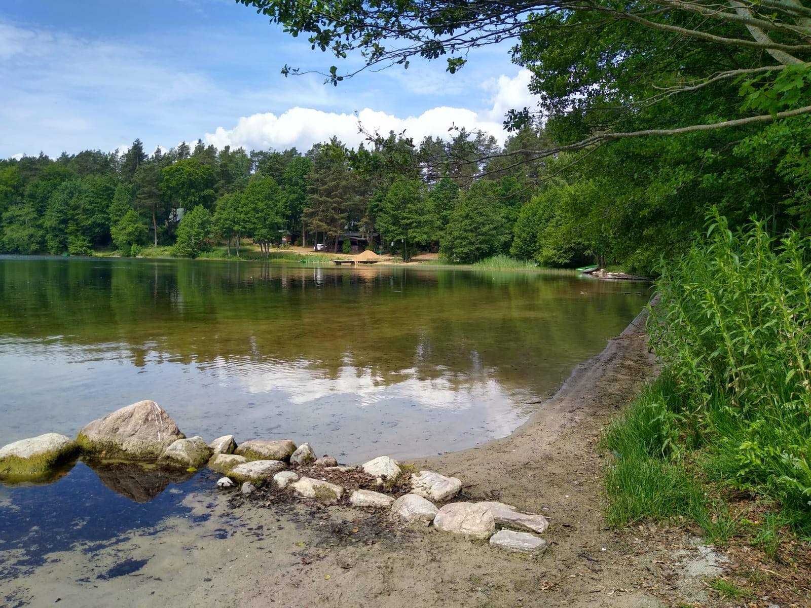 Domek na wynajem nad jeziorem Junno (Kamienicki Młyn)