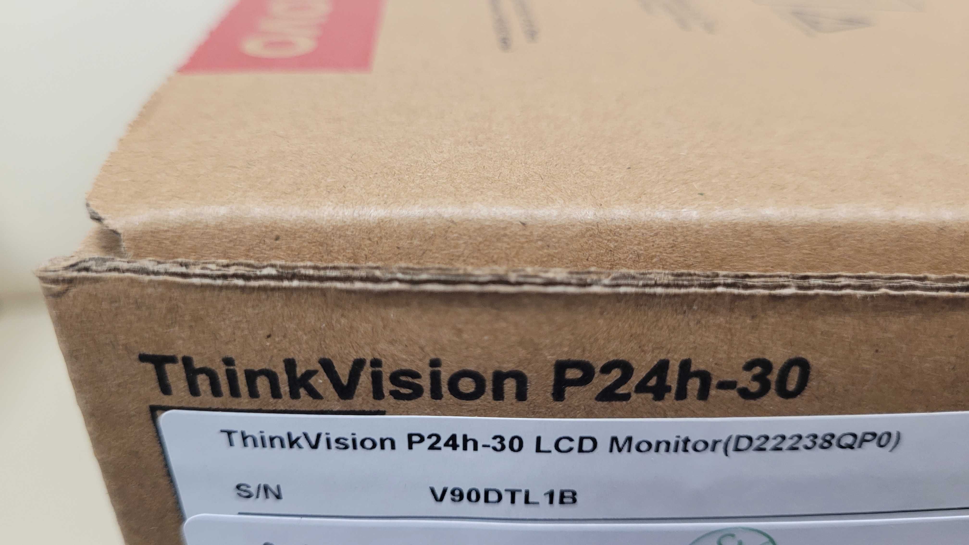Monitor Lenovo ThinkVision P24h-30