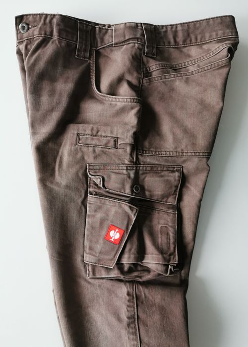 Nowe spodnie Engelbert Strauss jeansowe, bawelniane, rozm 52