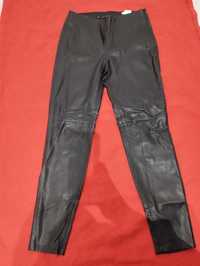 Spodnie skóropodobne Zara rozm M