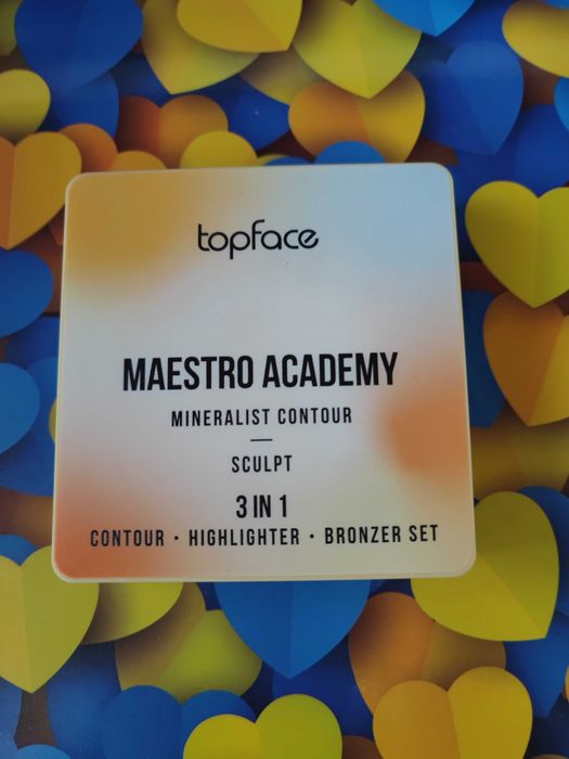 Палетка для контурингу Topface Maestro Academy Mineralist Contour