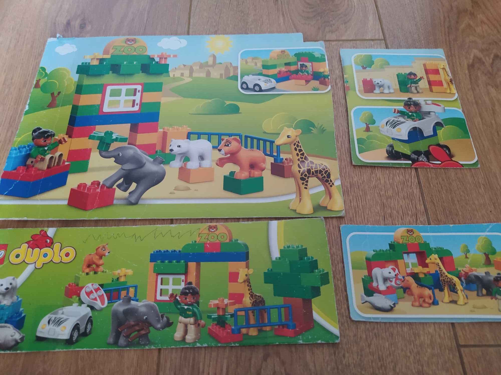LEGO duplo 6136 - zoo - kompletny zestaw.