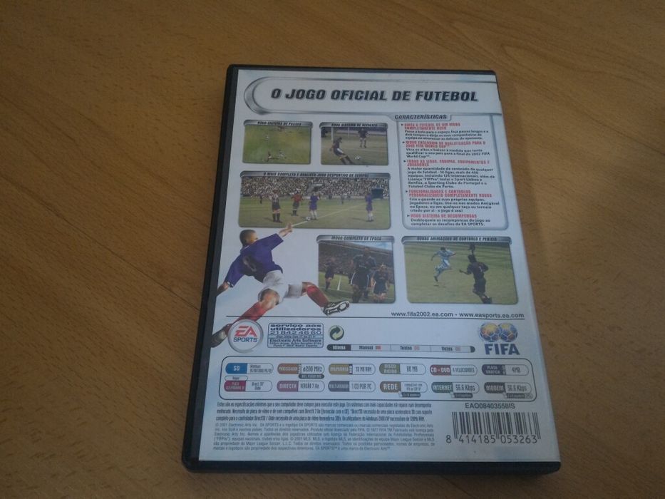 Jogo para computador FIFA 2002