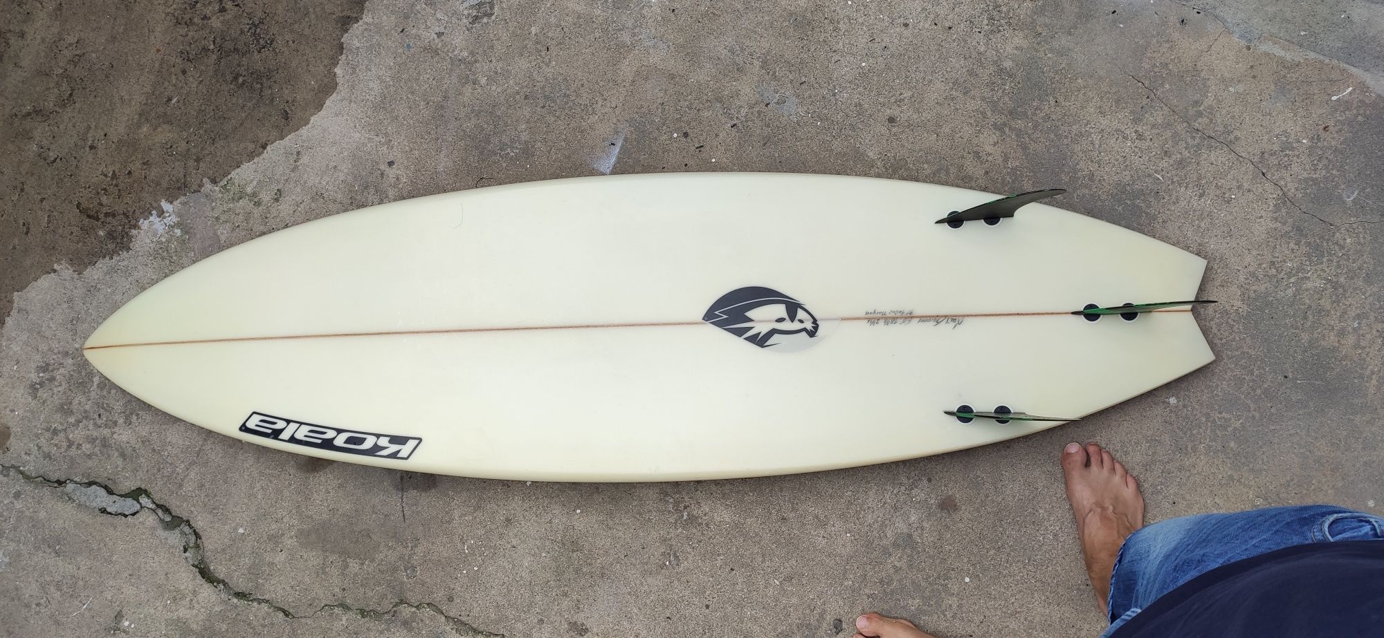 Prancha de surf shortboard koala surfboards 6'0"