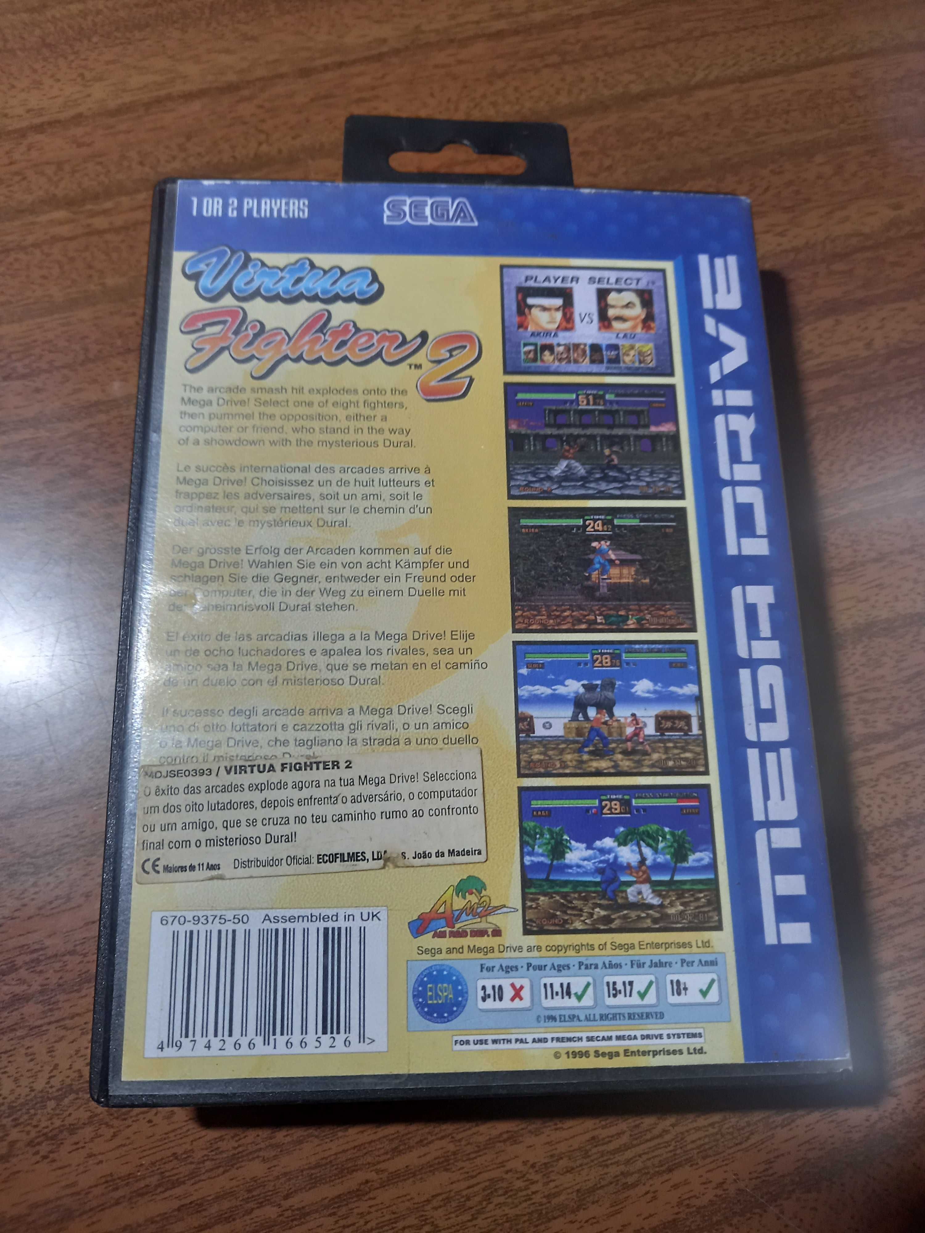 Virtua Fighter 2 Mega Drive