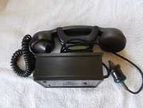 Stary Telefon Domofon Bakelit