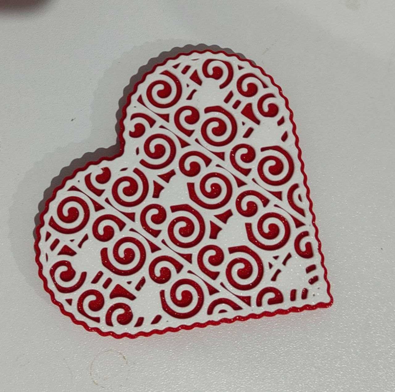 Caixinha em Forma de Coração - São Valentim