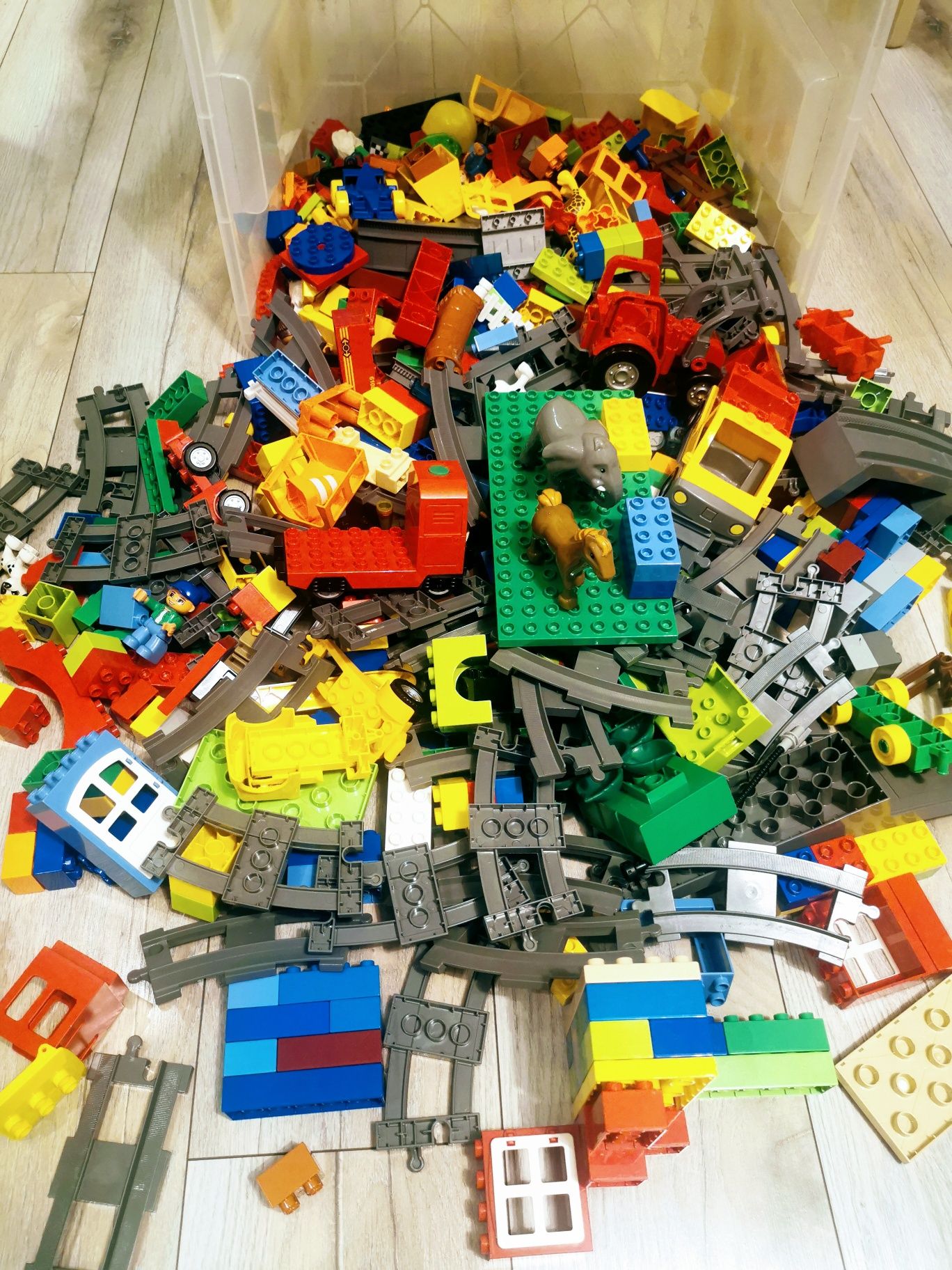 Klocki Lego Duplo mega paka, luzem, zestaw