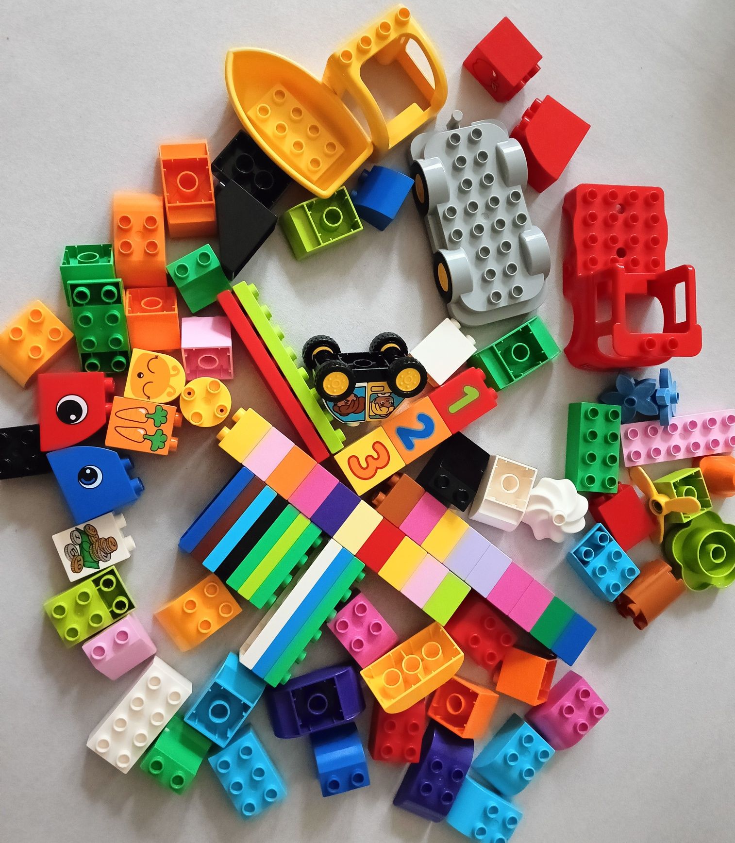 Klocki LEGO Duplo, mix, 96 sztuk