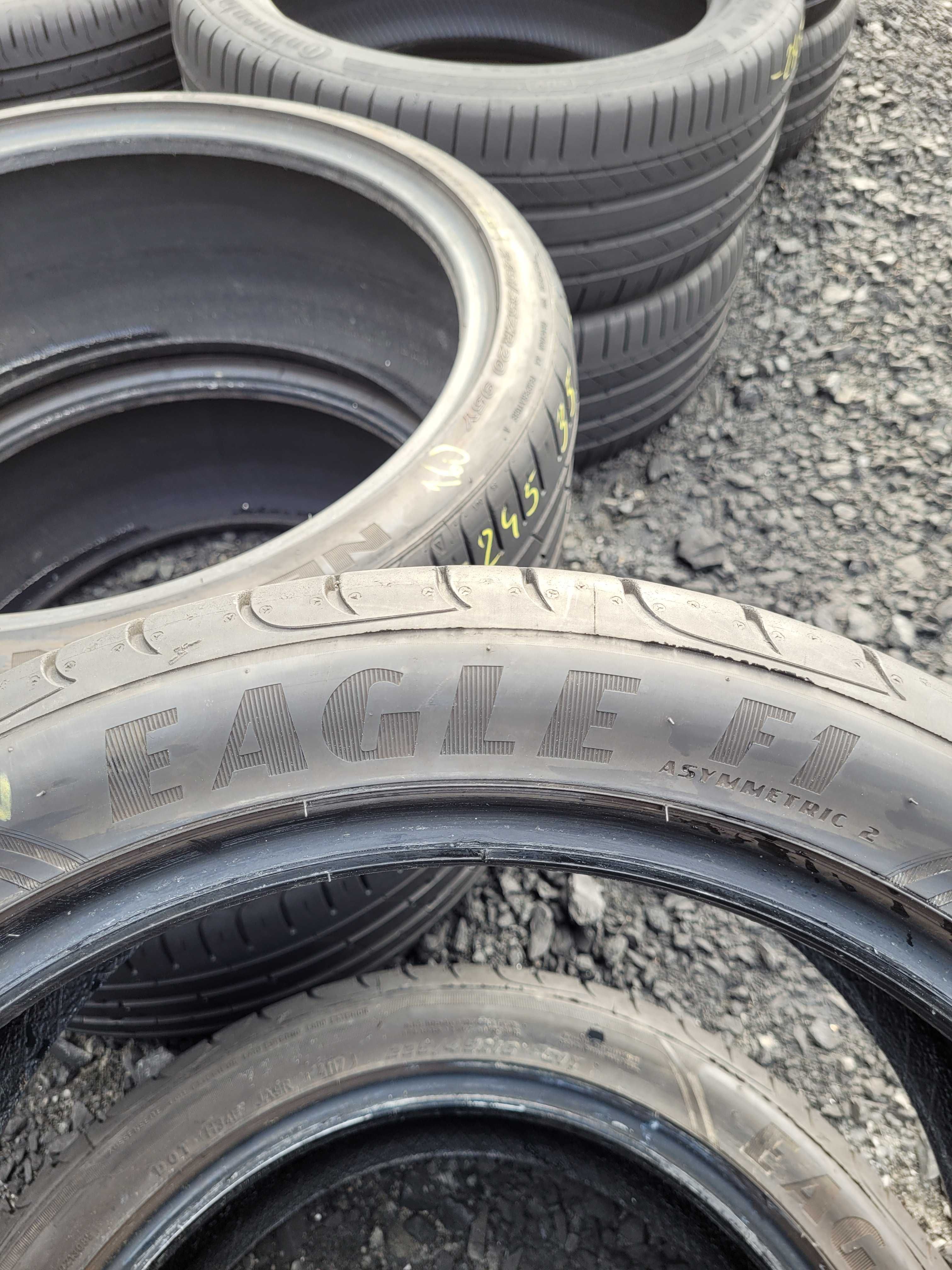 WYSYŁKA 2 Opony Letnie 225 45 R17 GoodYear Eagle F1 2017r.