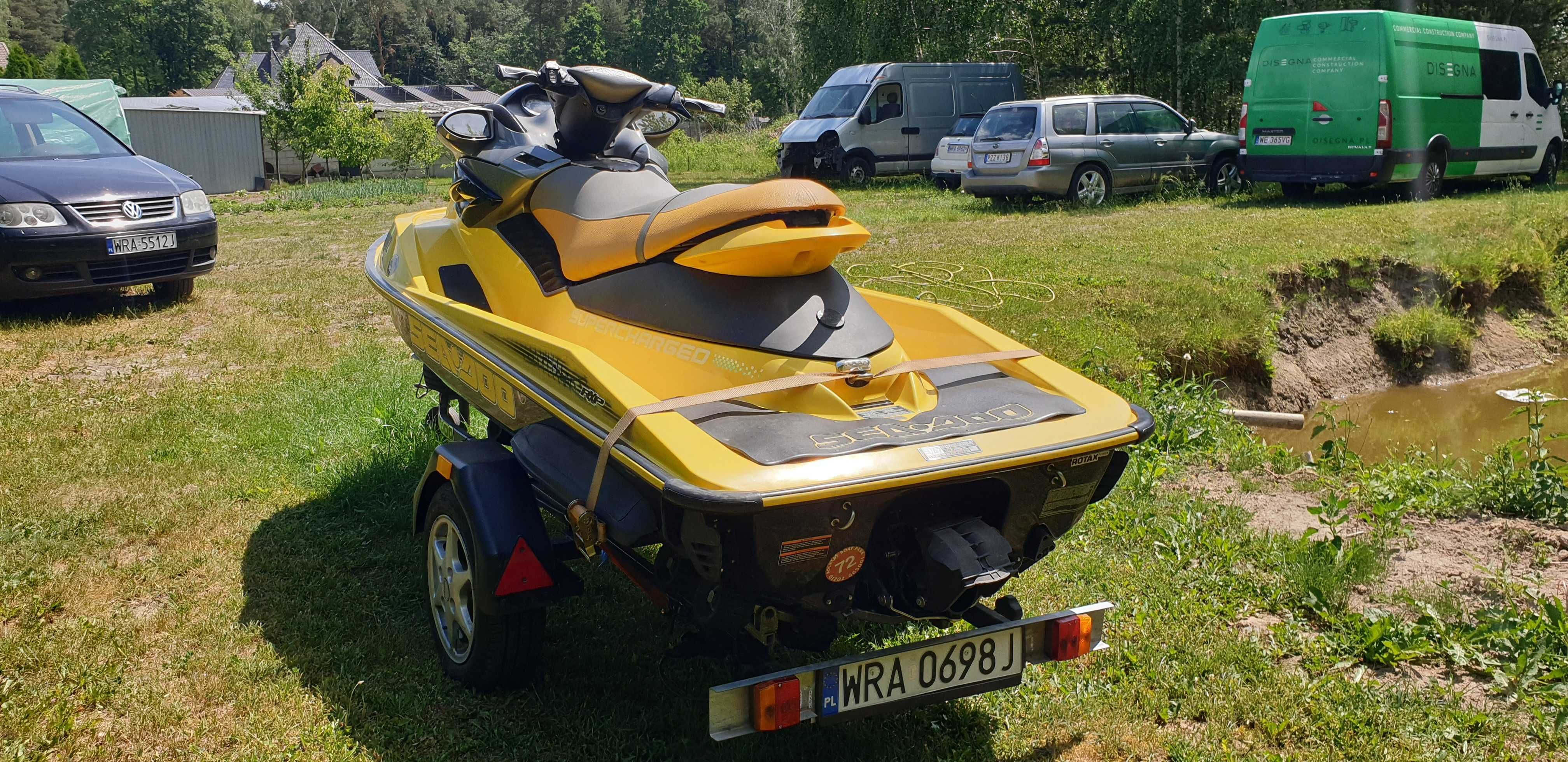 Skuter wodny SEA DOO RXP 215 + Przyczepka