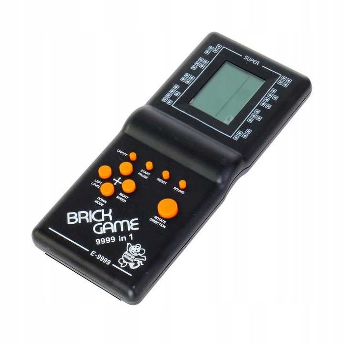 Gra tetris elektroniczna konsola przenośna dla dzieci 18x7,5 cm