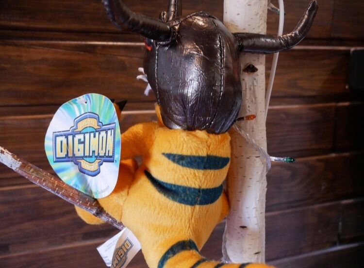 Игрушка Digimon Grayton 1991 года с бирками Vintage