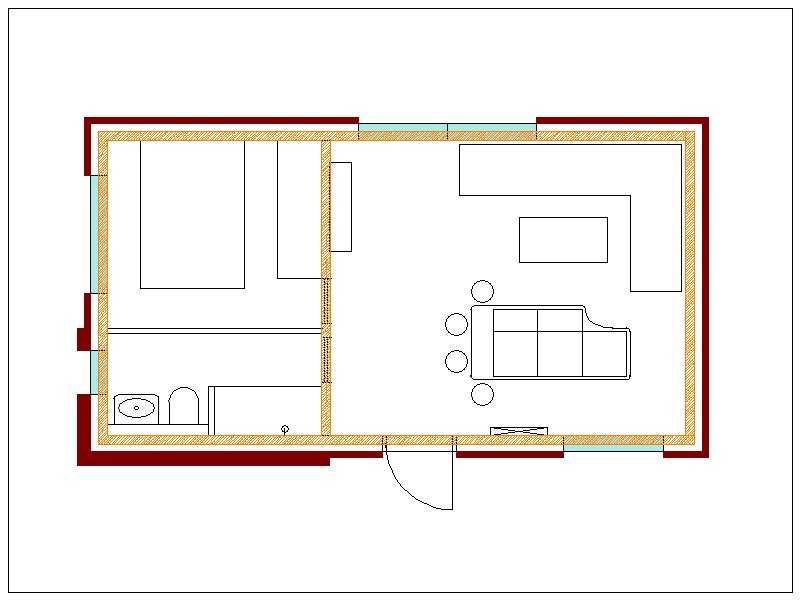 Apartamencik wolnostojący do remontu.