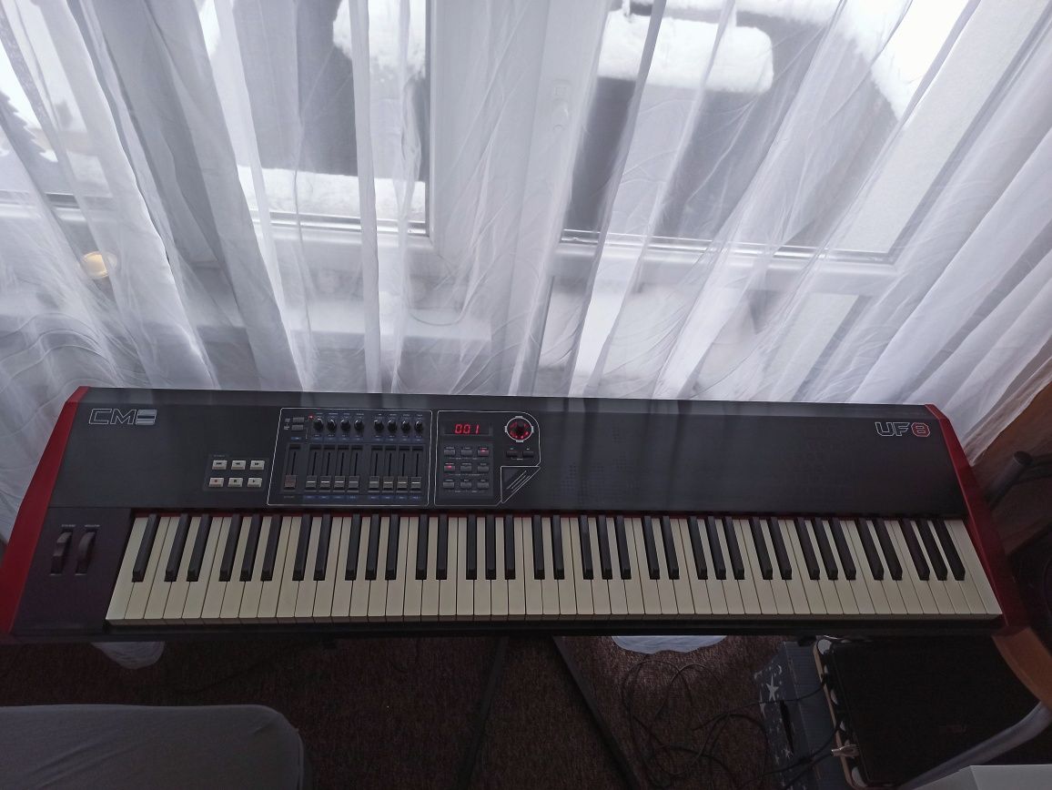 CME UF8 klawiatura sterująca MIDI USB moduł brzmieniowy pianino