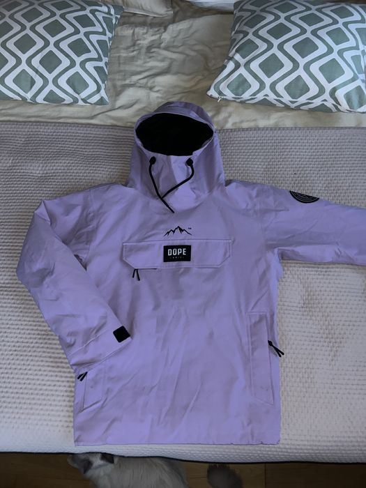 Kurtka narciarska/snowboardowa DOPE Blizzard W - fioletowa - rozmiar S