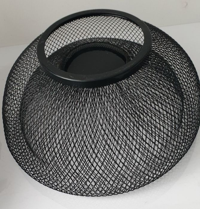 Misa metalowa czarna na owoce