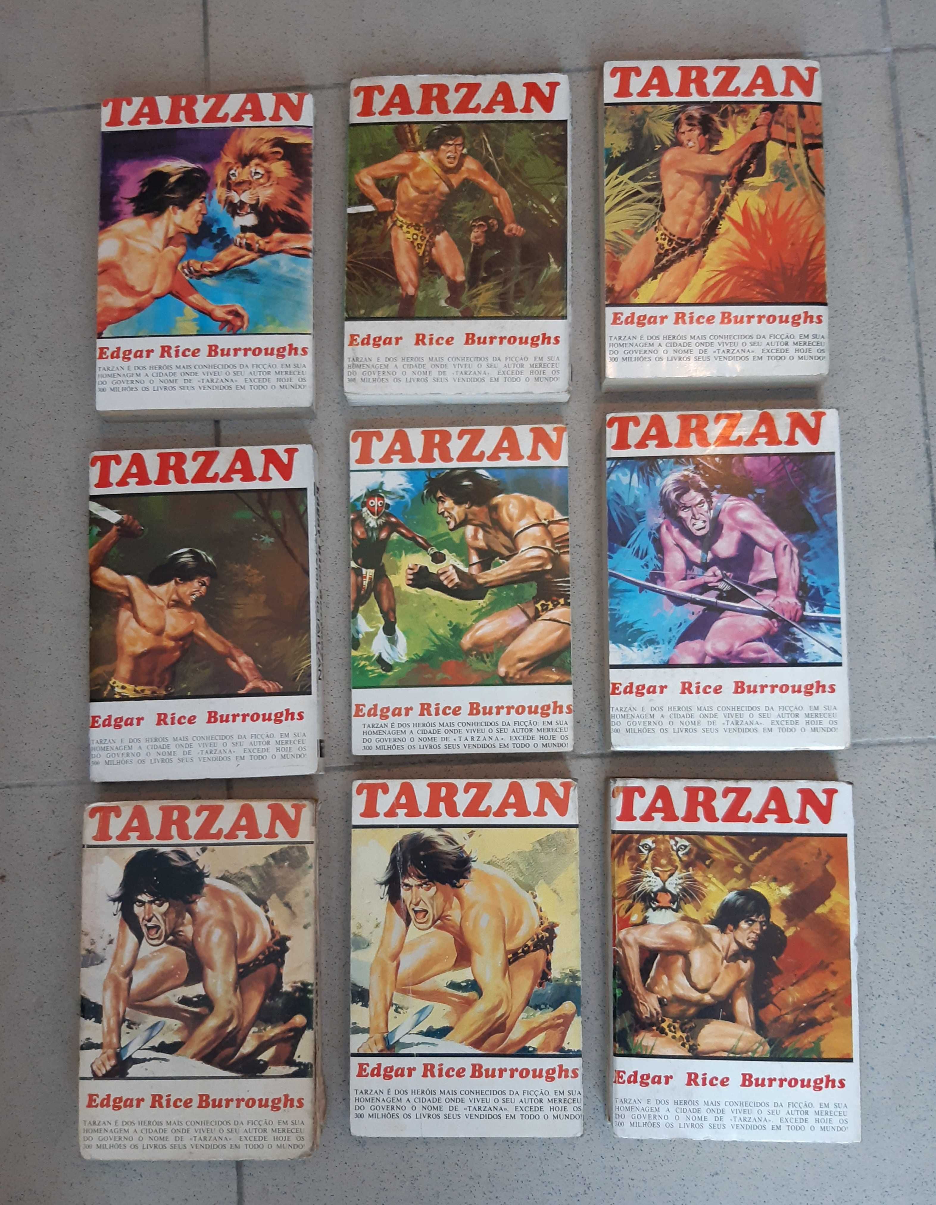 Livros Antigos "Tarzan" - Edgar Rice Burroughs