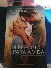 Livro- Um refúgio para a Vida de Nicholas Sparks