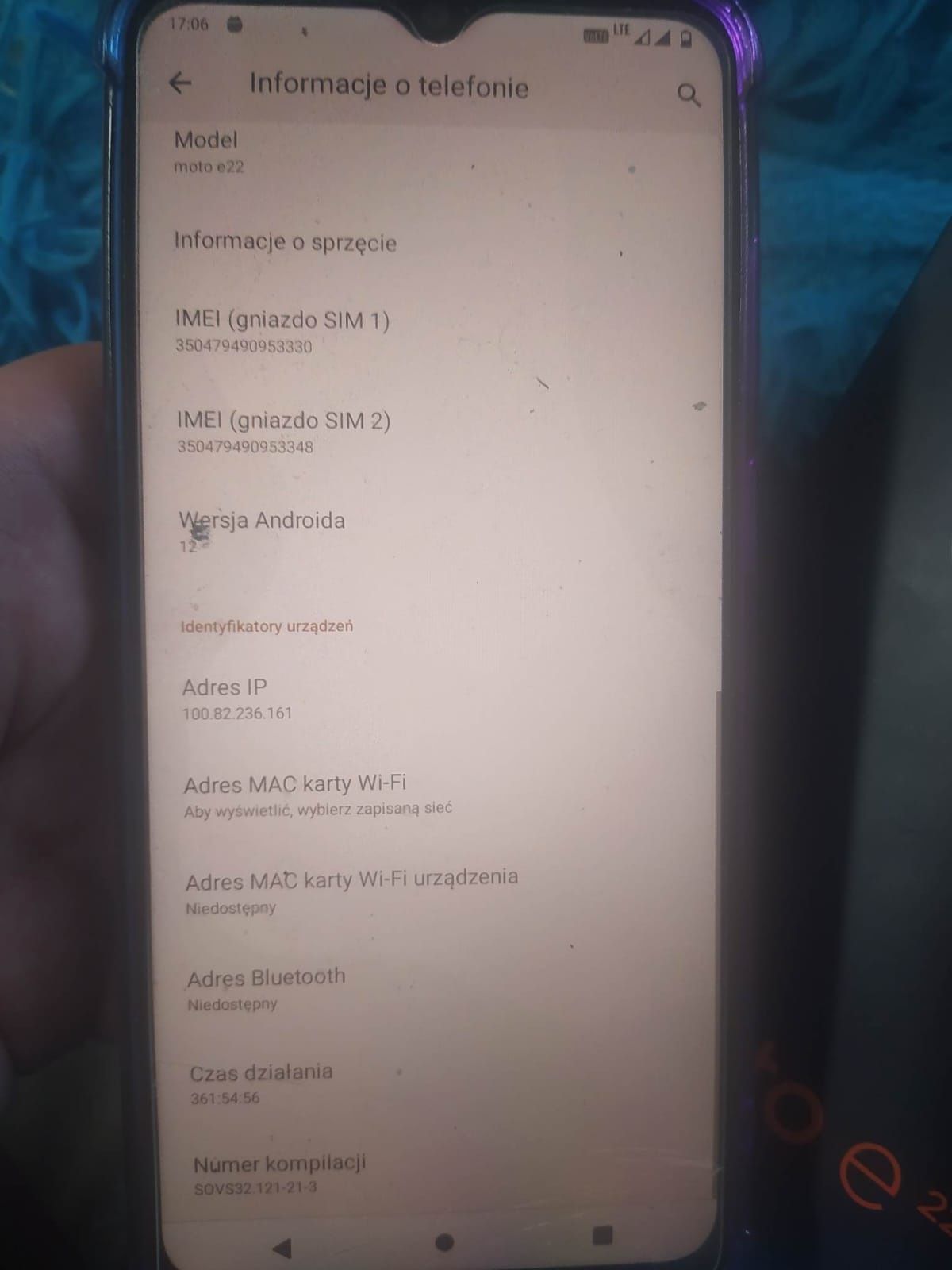 Telefon Motorola E22