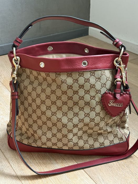 Сумка Gucci Canvas Tote St. Valentine оригінал