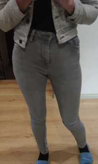 Spodnie jeans rurki z wysokim stanem Pepe Jeans w rozmiarze 25/32