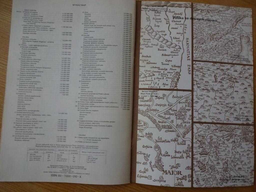 Atlas Geograficzny Polski Z 1987 Roku