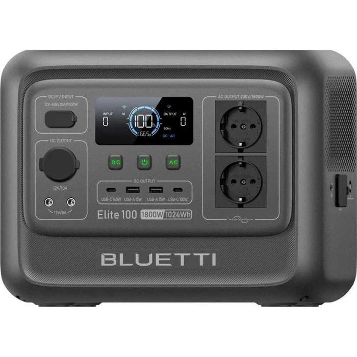 Зарядна станція Bluetti Elite 100 V2 1800W 1024Wh Гарантія 5 років